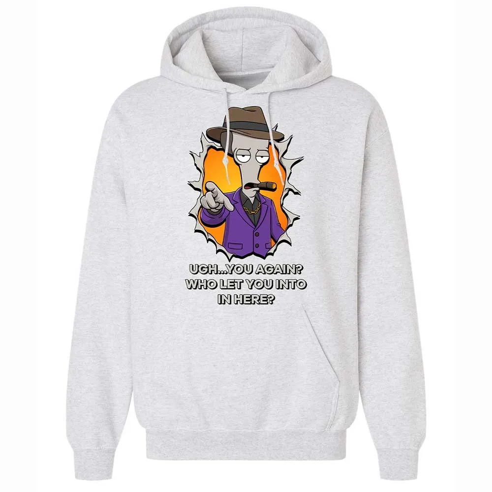 Classic Unisex Hoodie - QSART68F - Ash - 2