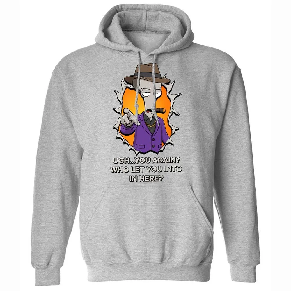 Classic Unisex Hoodie - QSART68F - Sport Grey - 3