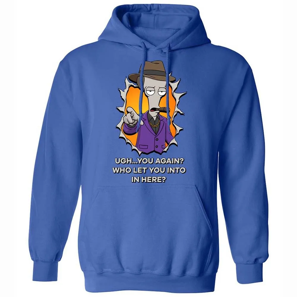 Classic Unisex Hoodie - QSART68F - Royal - 4
