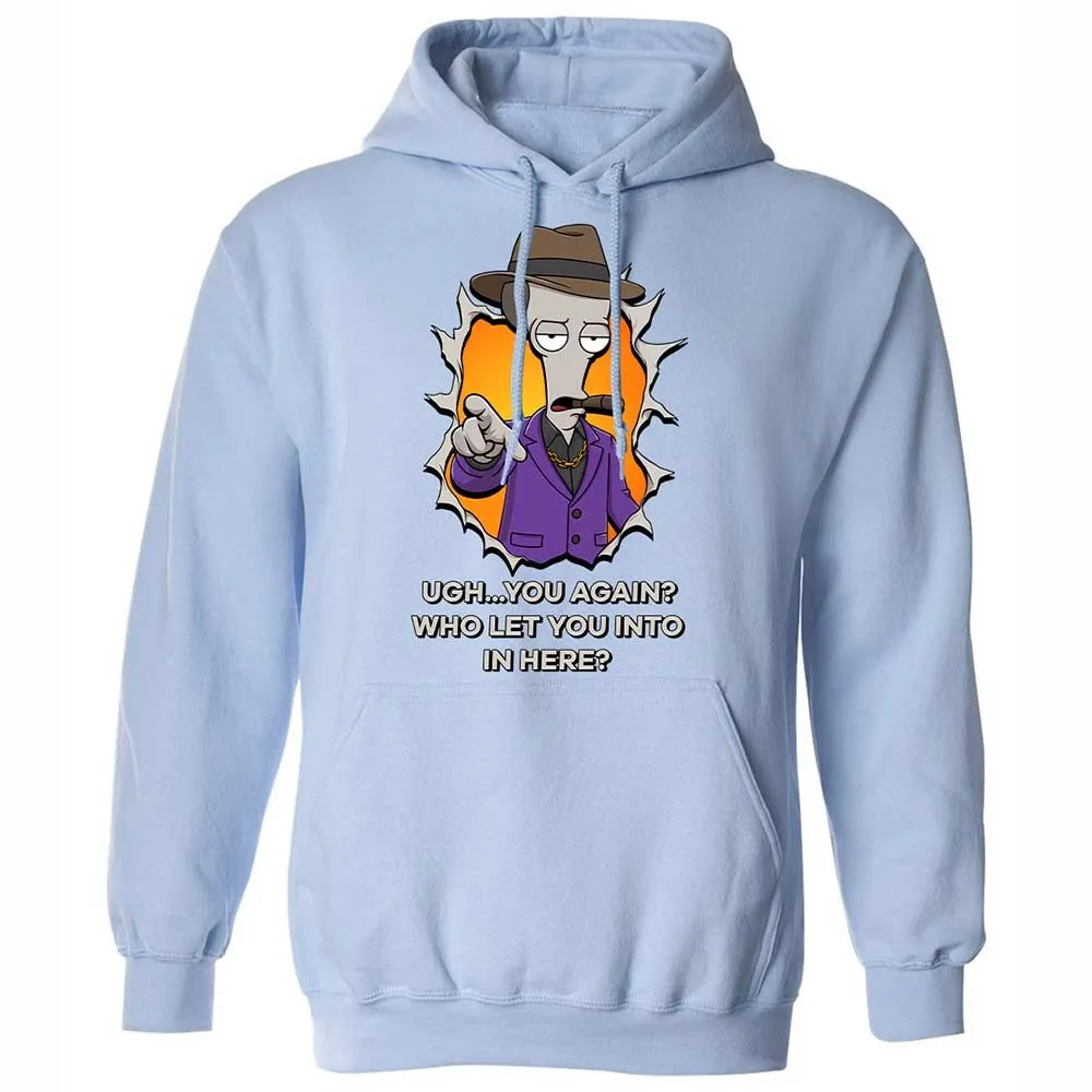 Classic Unisex Hoodie - QSART68F - Light Blue - 5