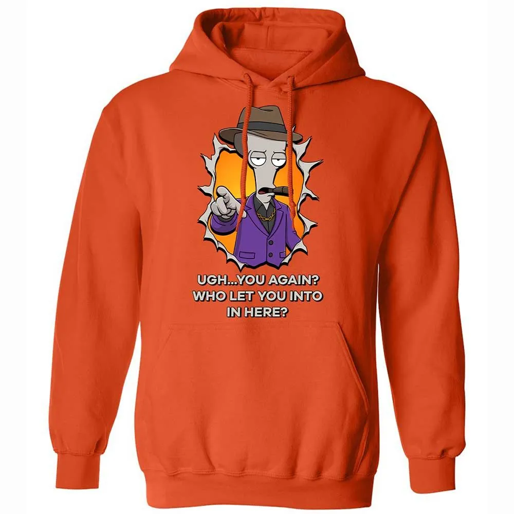 Classic Unisex Hoodie - QSART68F - Orange - 12