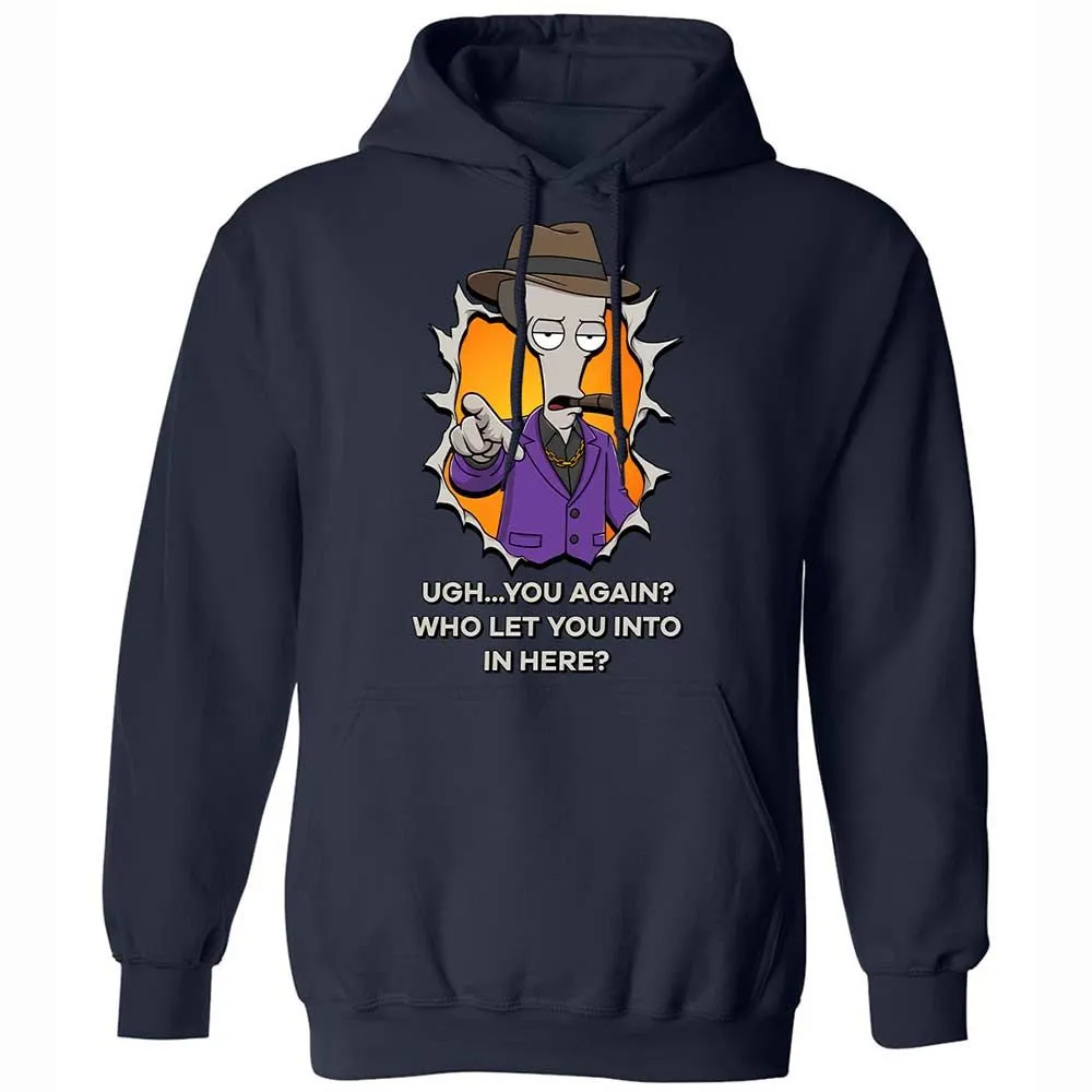 Classic Unisex Hoodie - QSART68F - Navy - 15