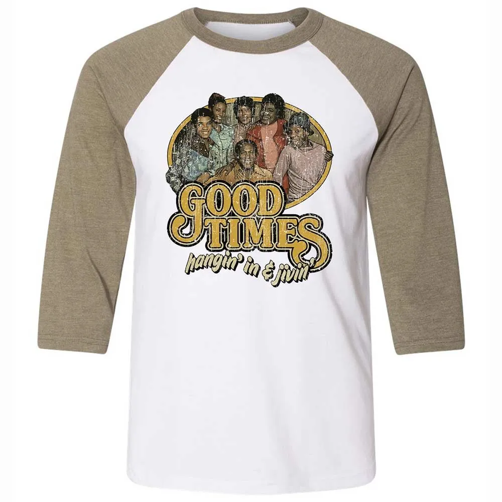 Hangin’ in & jivin - White/Heather Olive - 4