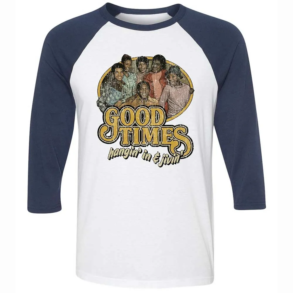Hangin’ in & jivin - White/Navy - 8