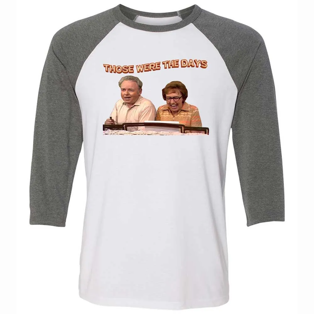Those Were The Days - White/Deep Heather - 11