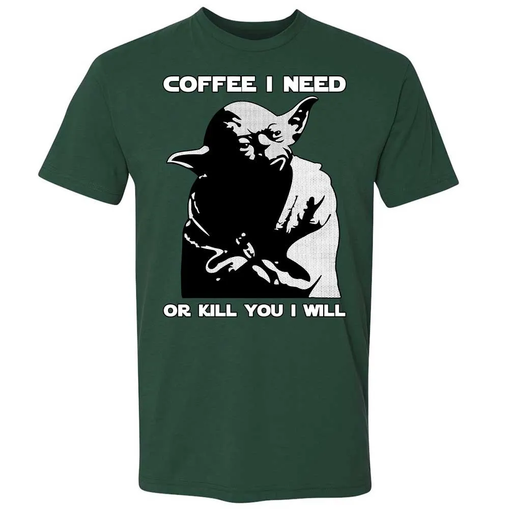 Coffee I Need - Forest Green - 3