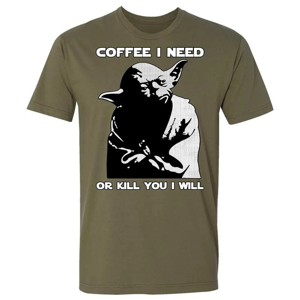 Coffee I Need - Military Green - 8