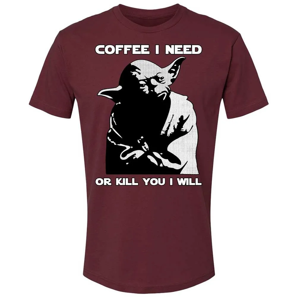 Coffee I Need - Maroon - 10