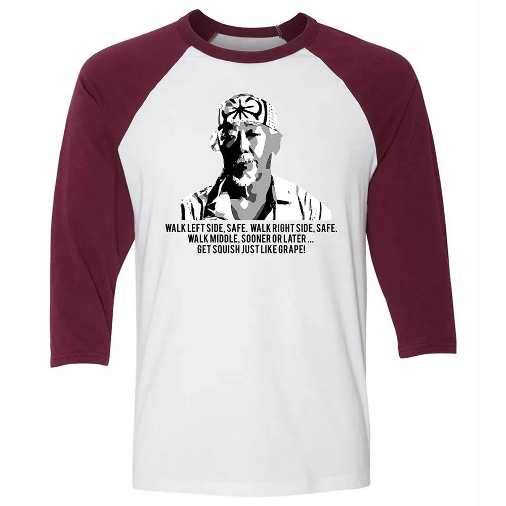 Mr. Miyagi - White/Maroon - 7