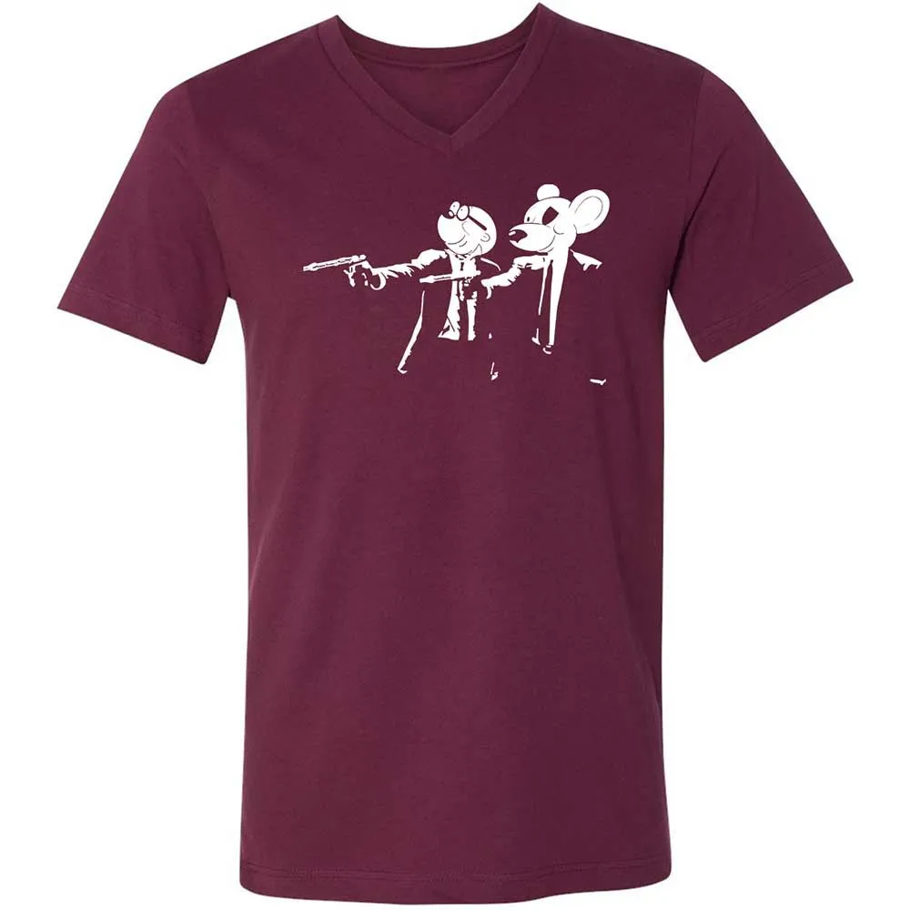 Danger Mouse And Penfold - Maroon - 8