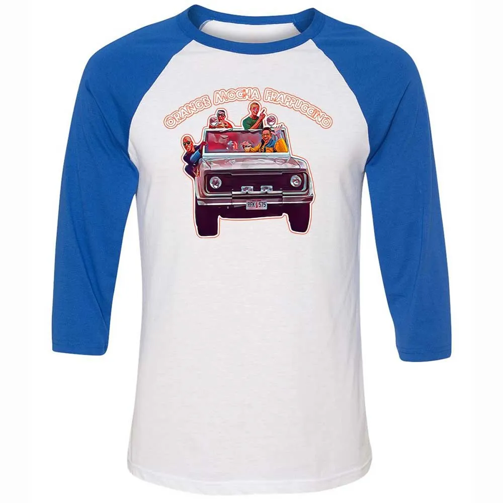 Unisex 3/4 Baseball Tee - XN5QEK4H - White/True Royal - 10