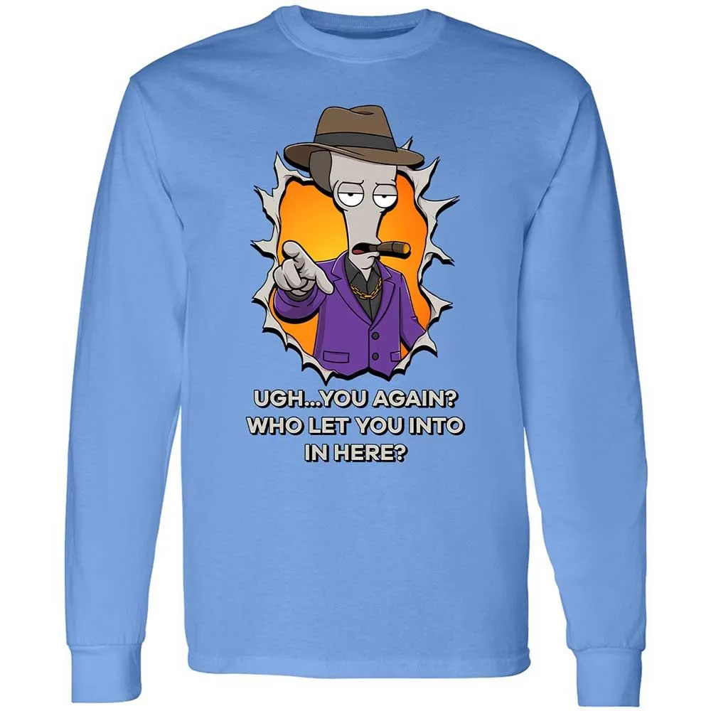 Long Sleeve T-Shirt - UZNMZX6A - Carolina Blue - 5