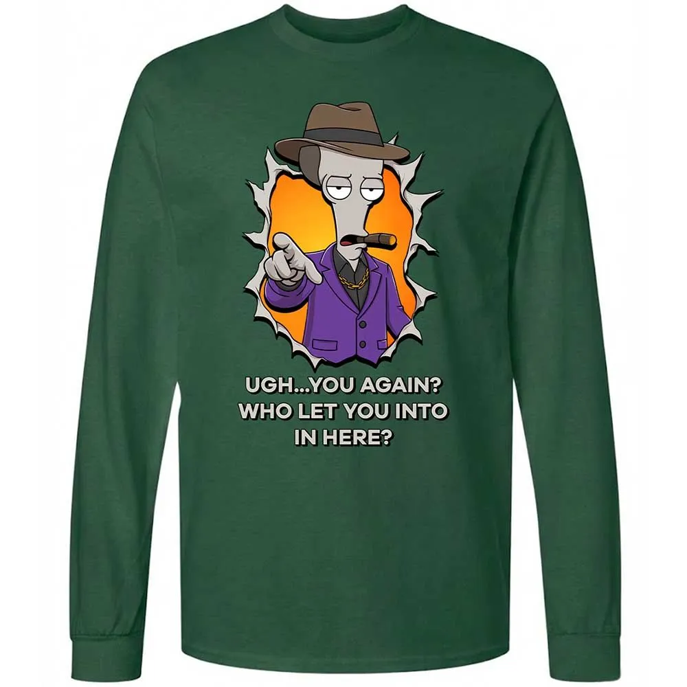 Long Sleeve T-Shirt - UZNMZX6A - Forest Green - 14
