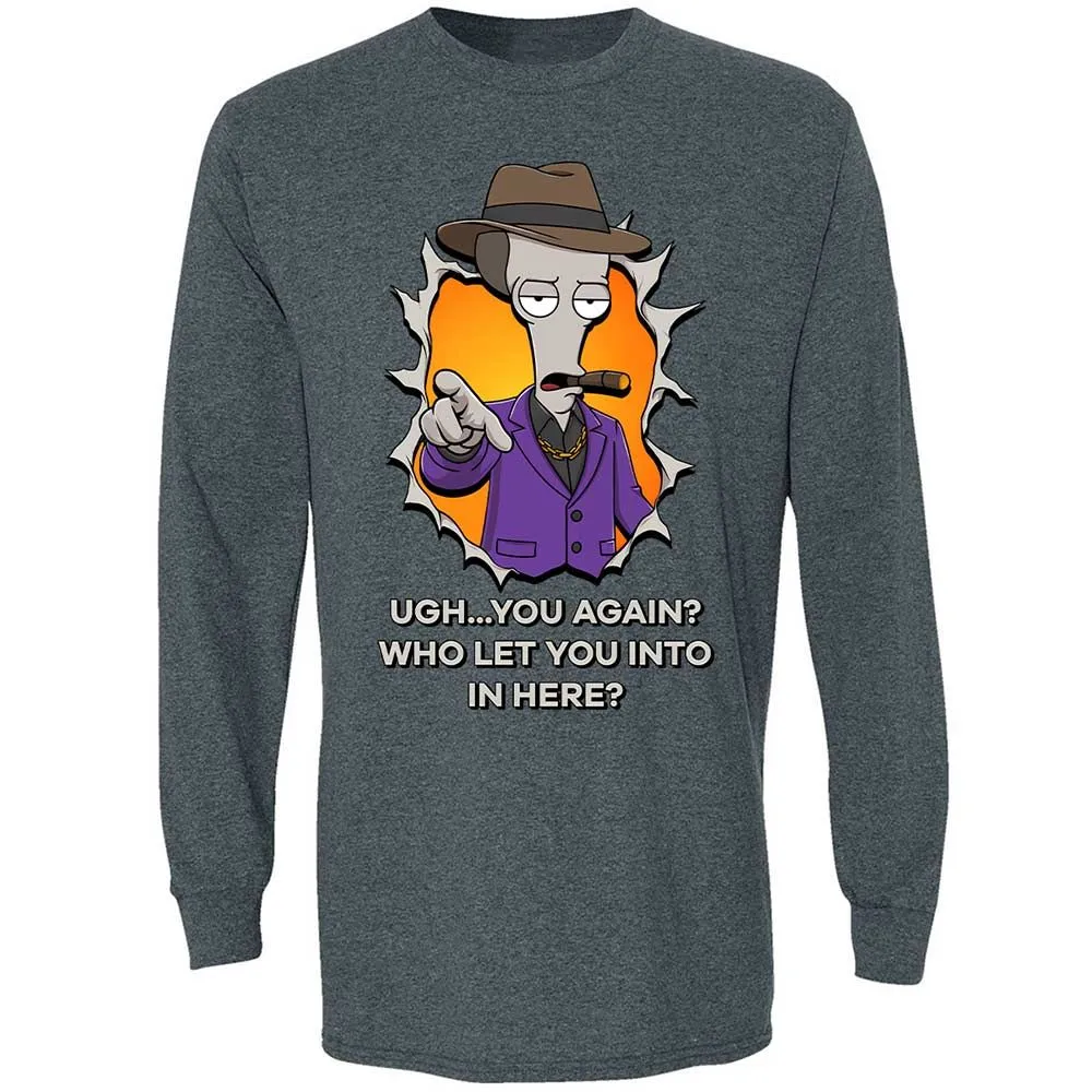 Long Sleeve T-Shirt - UZNMZX6A - Dark Heather - 15