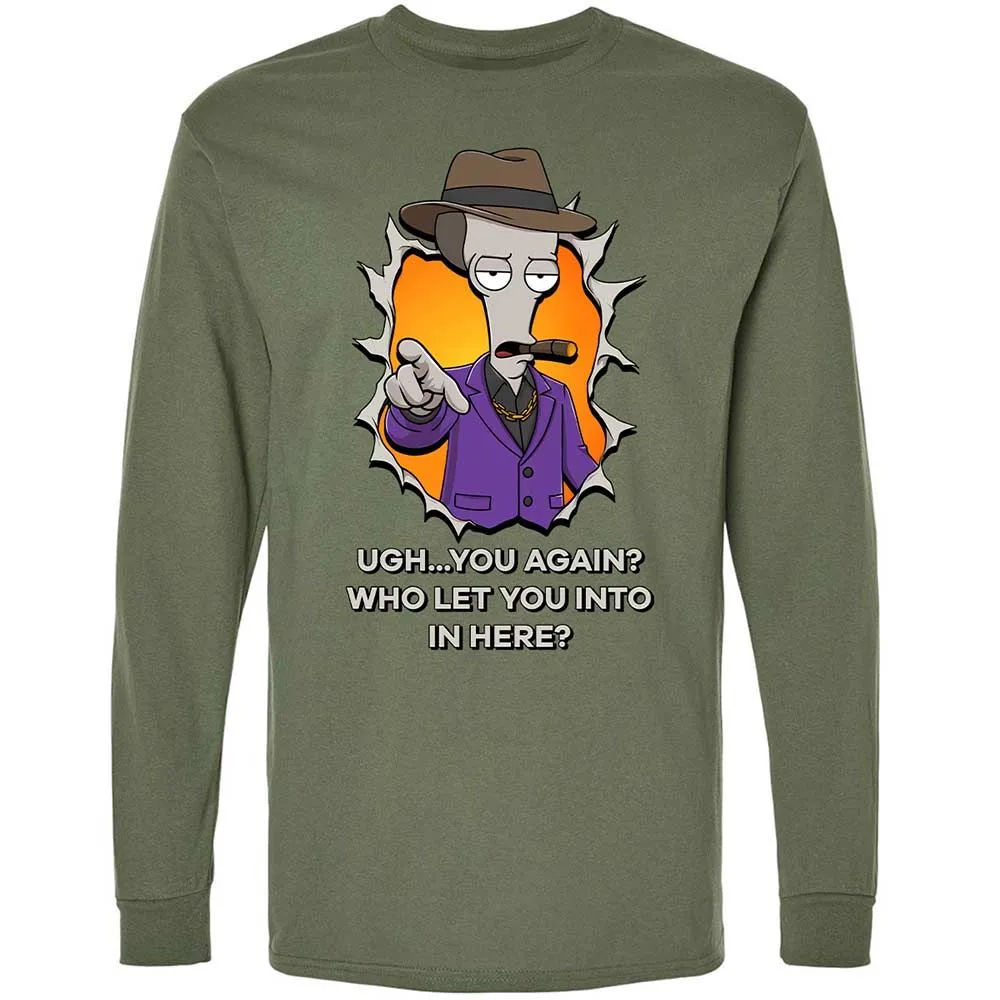Long Sleeve T-Shirt - UZNMZX6A - Military Green - 19