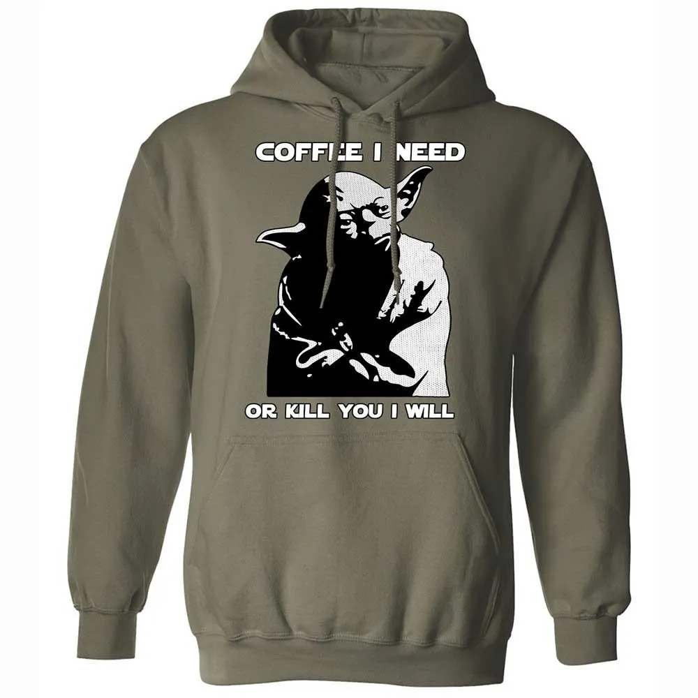 Coffee I Need - Military Green - 9
