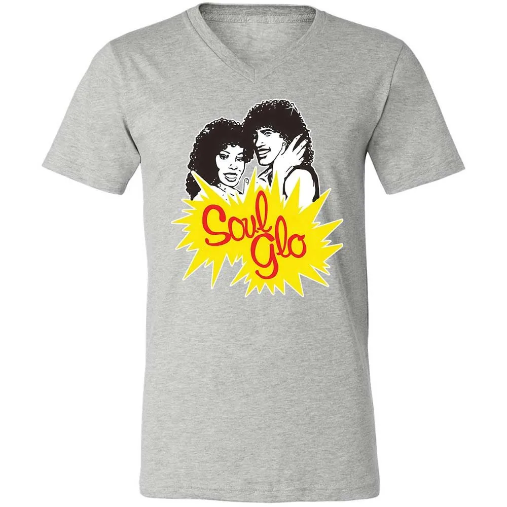Unisex V-Neck T-Shirt - G96SR6VM - Athletic Heather - 2