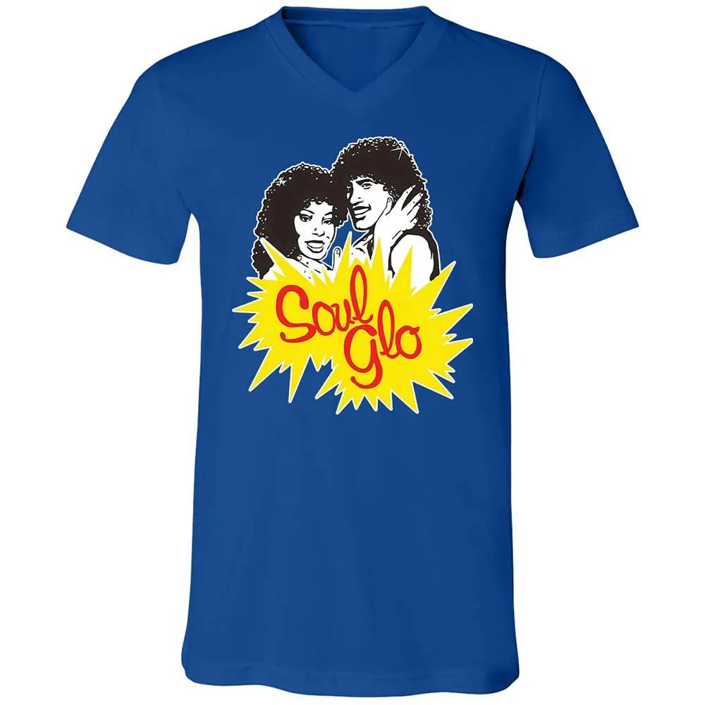 Unisex V-Neck T-Shirt - G96SR6VM - True Royal - 3