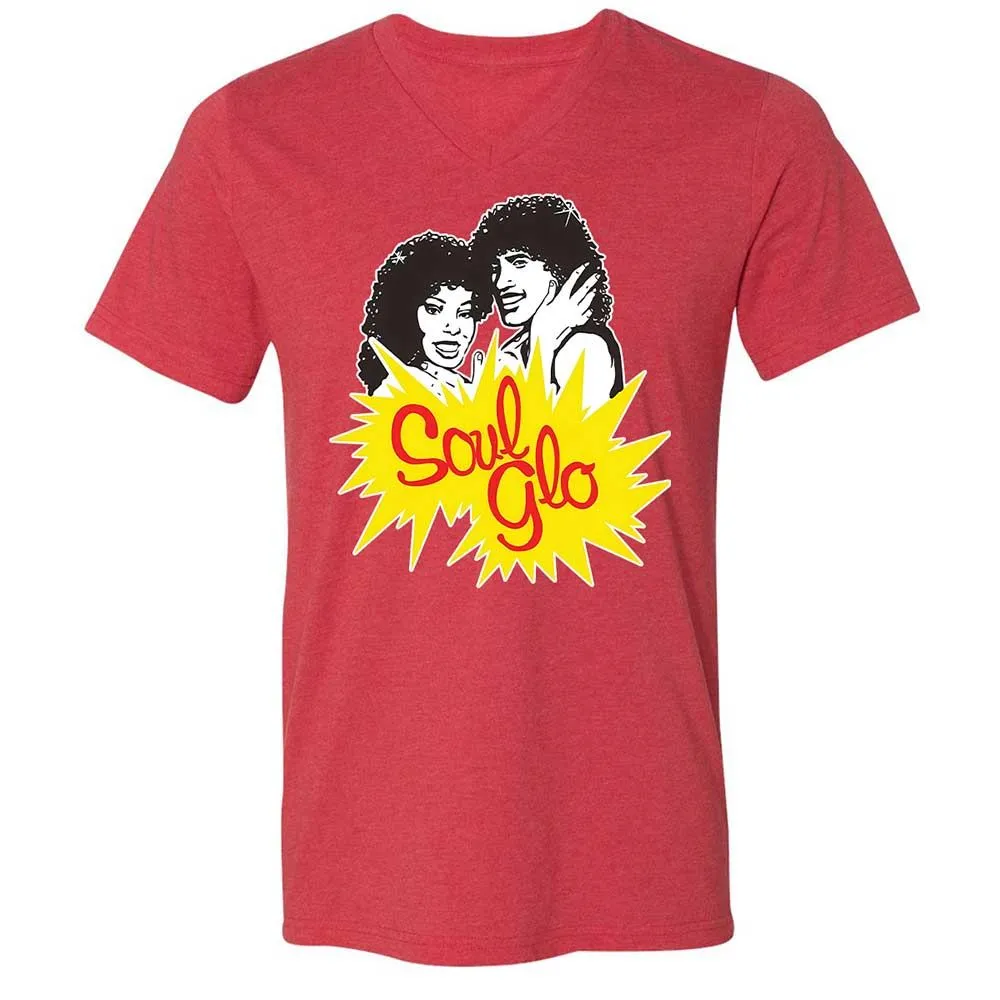 Unisex V-Neck T-Shirt - G96SR6VM - Heather Red - 6