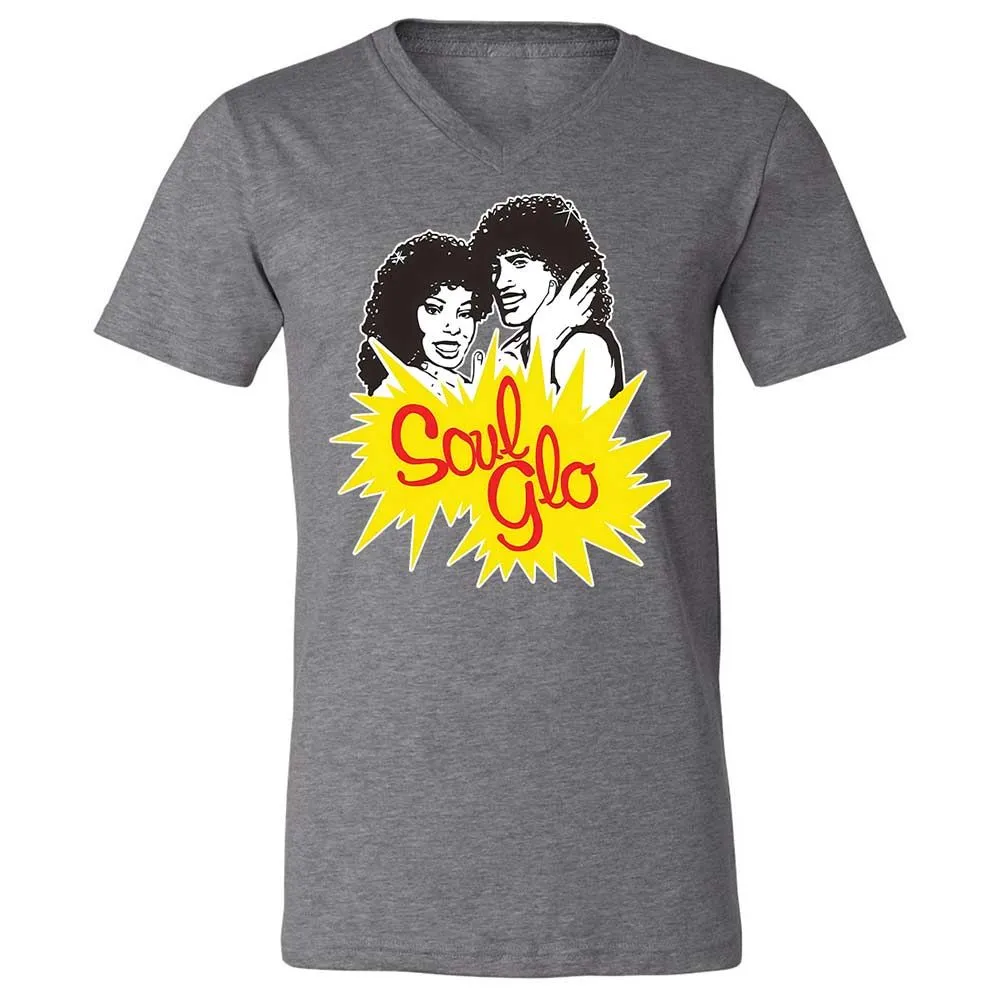 Unisex V-Neck T-Shirt - G96SR6VM - Deep Heather - 9