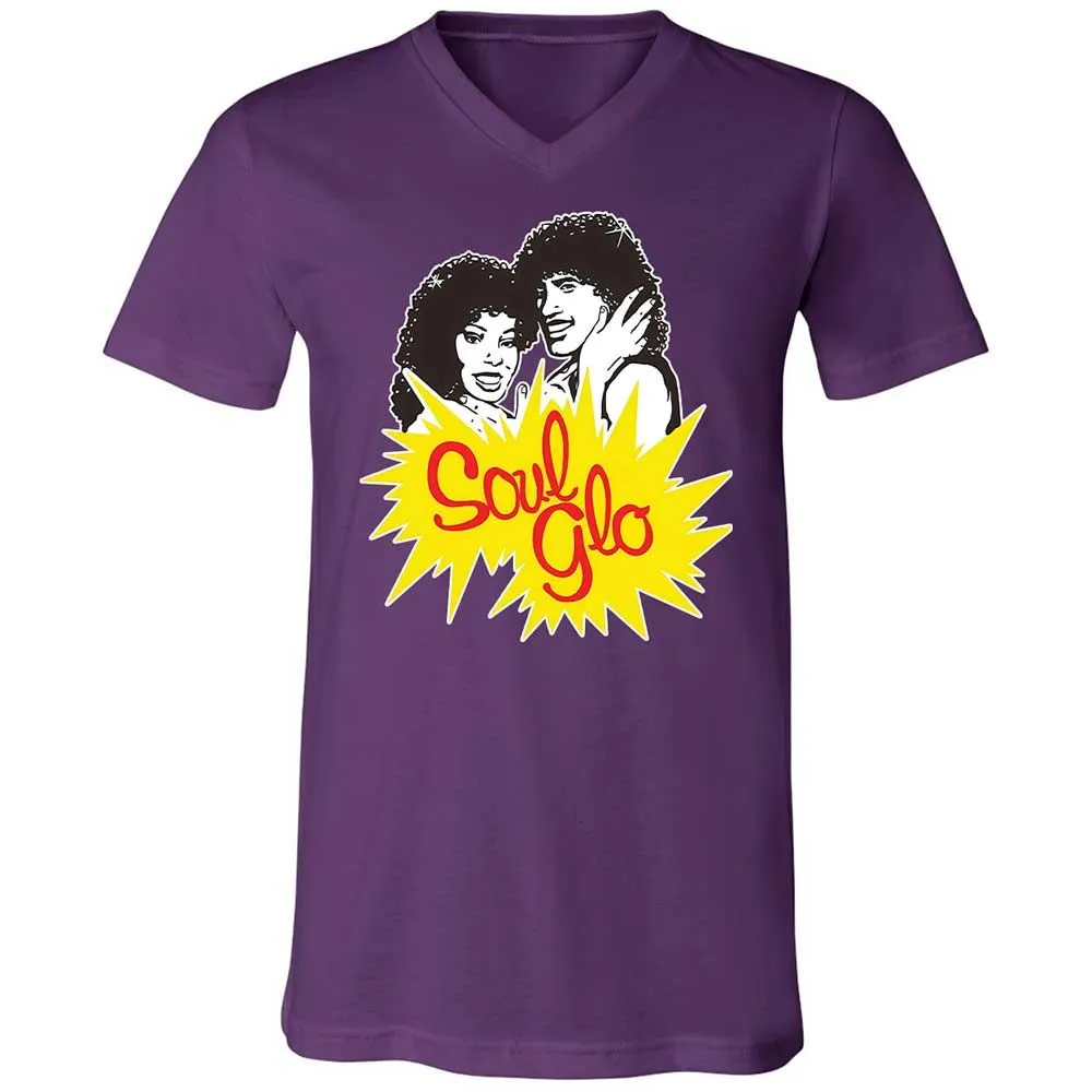 Unisex V-Neck T-Shirt - G96SR6VM - Team Purple - 10