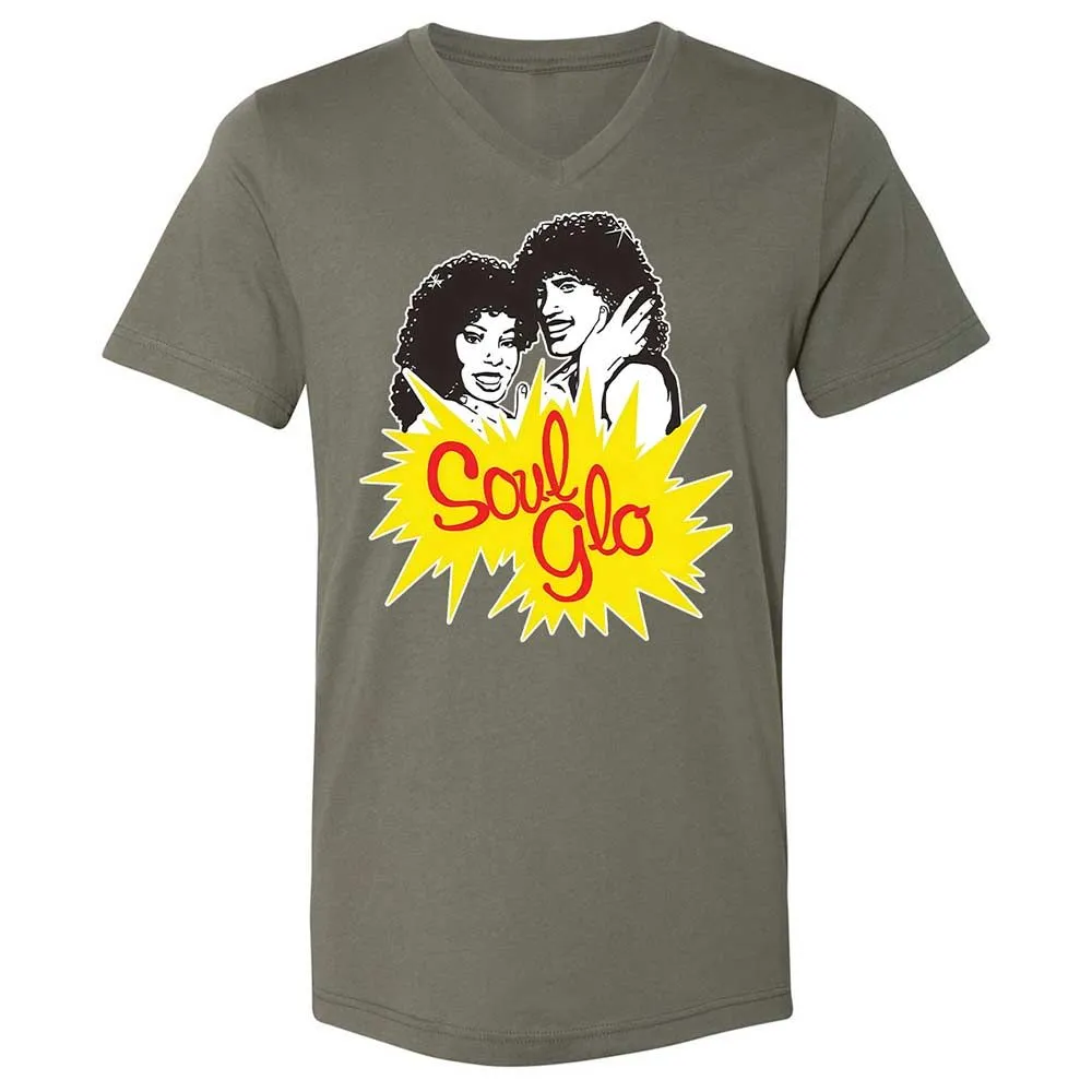 Unisex V-Neck T-Shirt - G96SR6VM - Military Green - 15