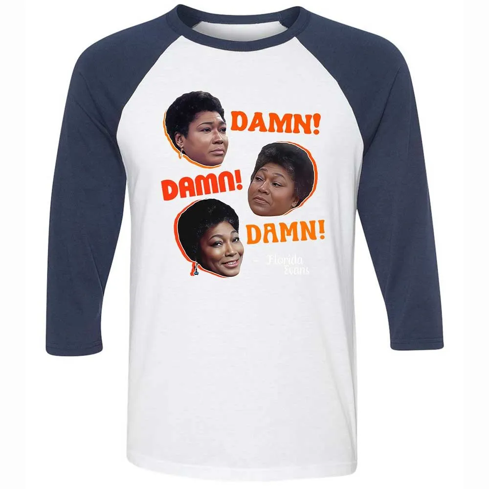 Damn! Damn! Damn! - White/Navy - 8