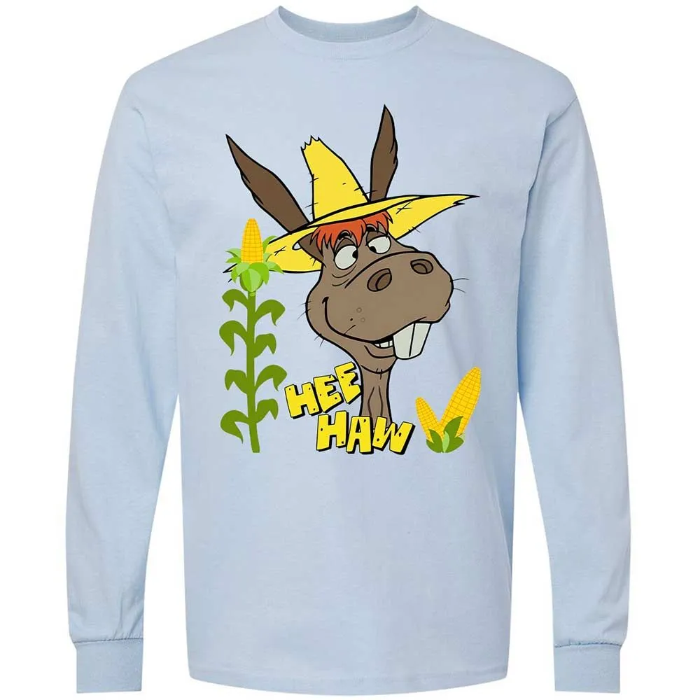 Long Sleeve T-Shirt - DE564HXM - Light Blue - 4