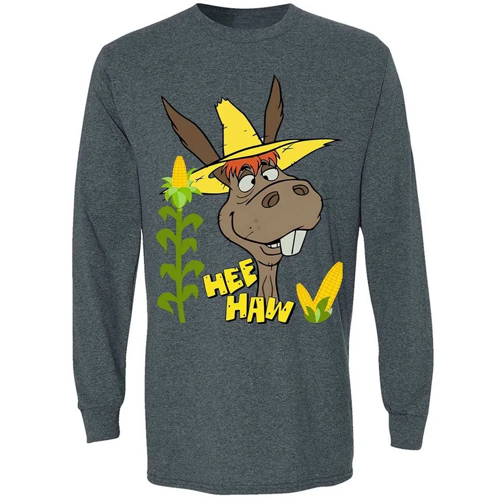 Long Sleeve T-Shirt - DE564HXM - Dark Heather - 15