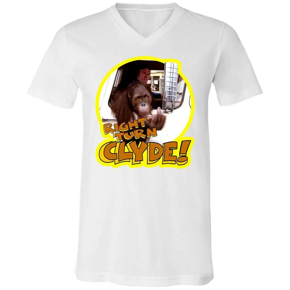 Unisex V-Neck T-Shirt - HVTD7PQF - White - 16