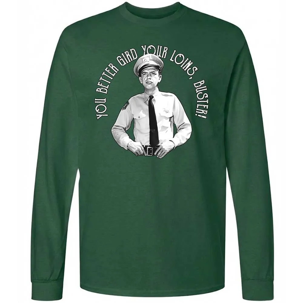 Long Sleeve T-Shirt - 5L2E4GK6 - Forest Green - 4
