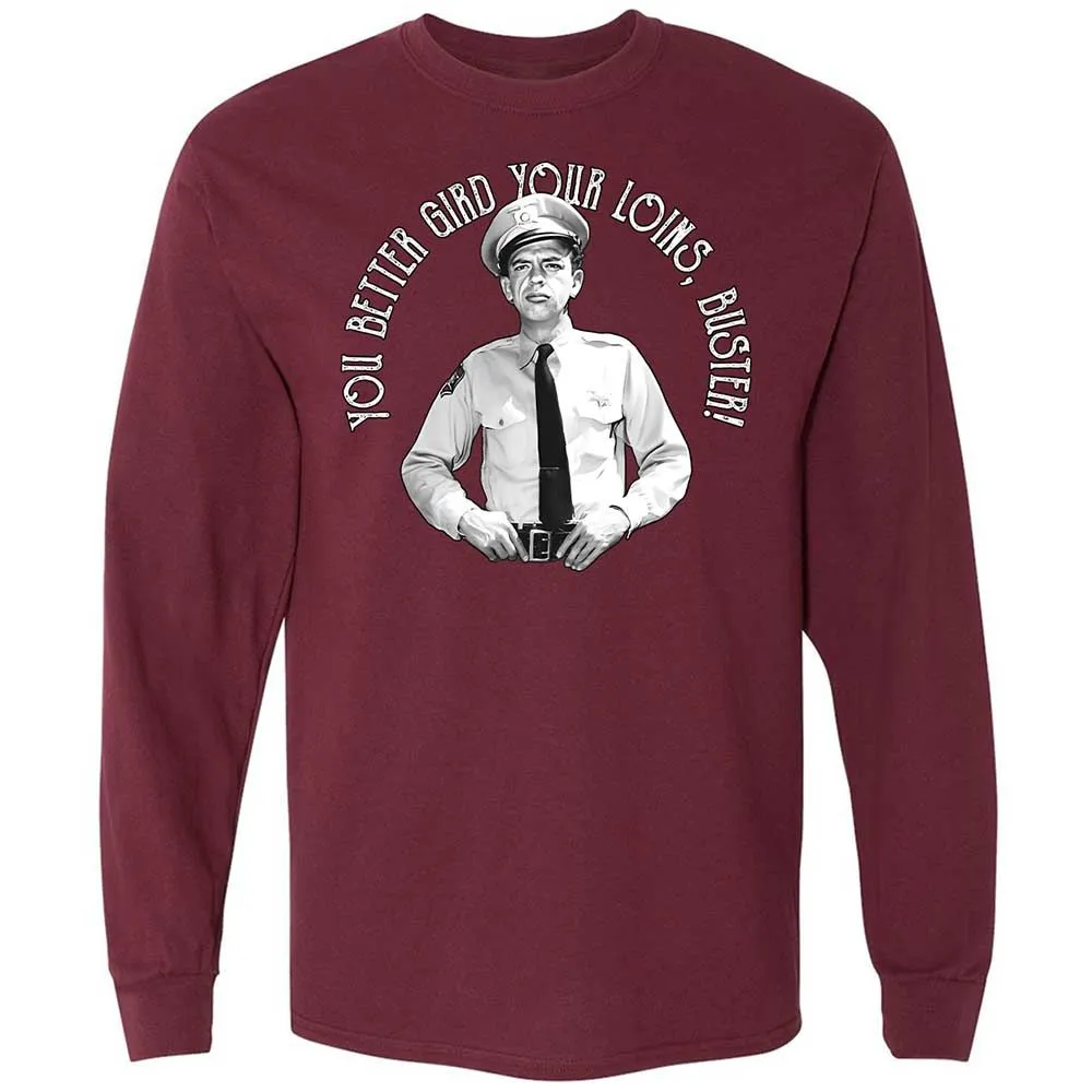 Long Sleeve T-Shirt - 5L2E4GK6 - Maroon - 6