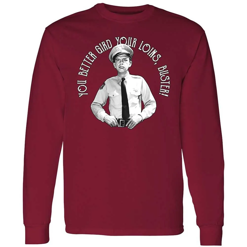 Long Sleeve T-Shirt - 5L2E4GK6 - Cardinal Red - 7