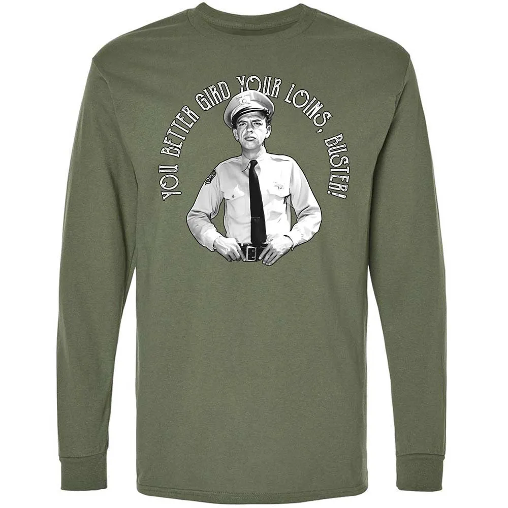 Long Sleeve T-Shirt - 5L2E4GK6 - Military Green - 9