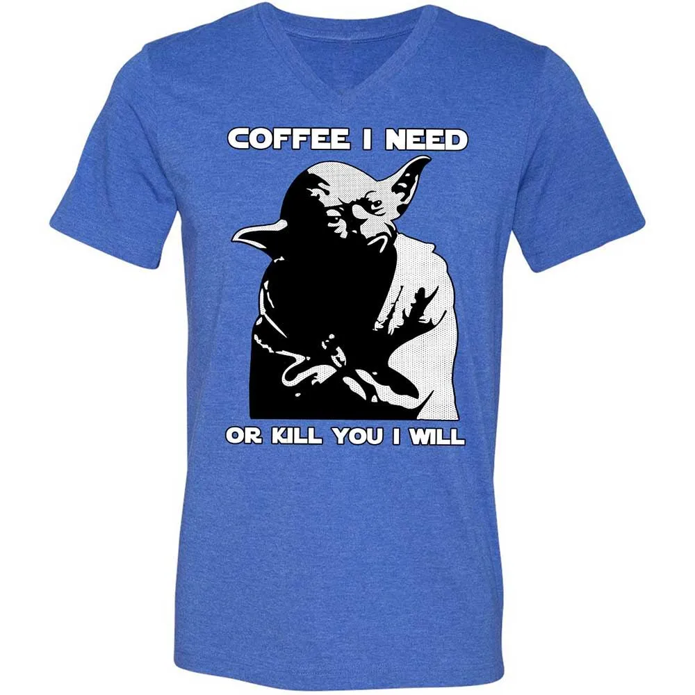Coffee I Need - Heather True Royal - 5