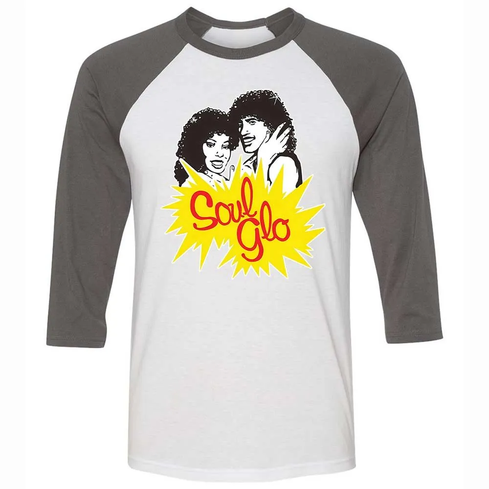 Unisex 3/4 Baseball Tee - K2T9B9A5 - White/Asphalt - 2