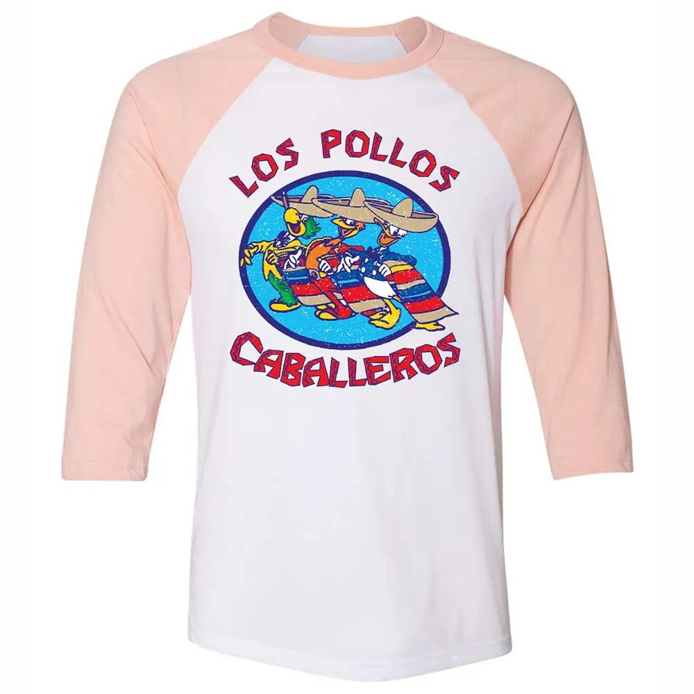 Los Pollos Hermanos - White/Heather Peach - 5