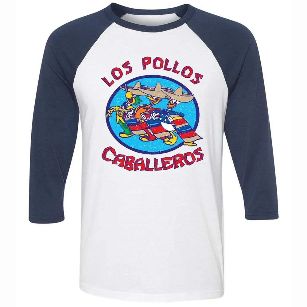 Los Pollos Hermanos - White/Navy - 8