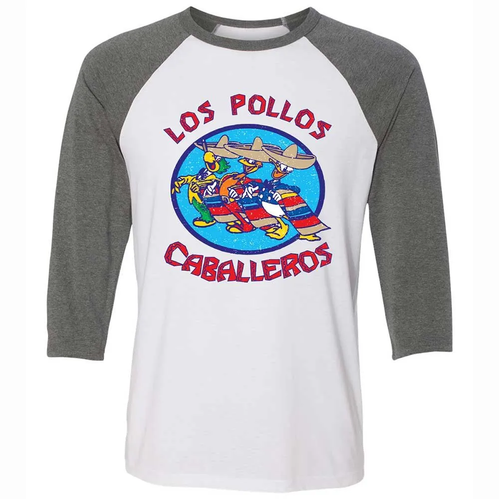 Los Pollos Hermanos - White/Deep Heather - 11