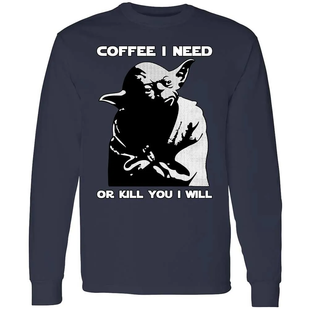 Coffee I Need - Navy - 2