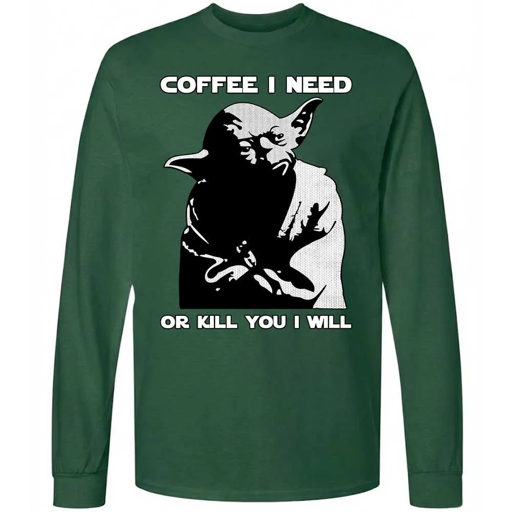 Coffee I Need - Forest Green - 4