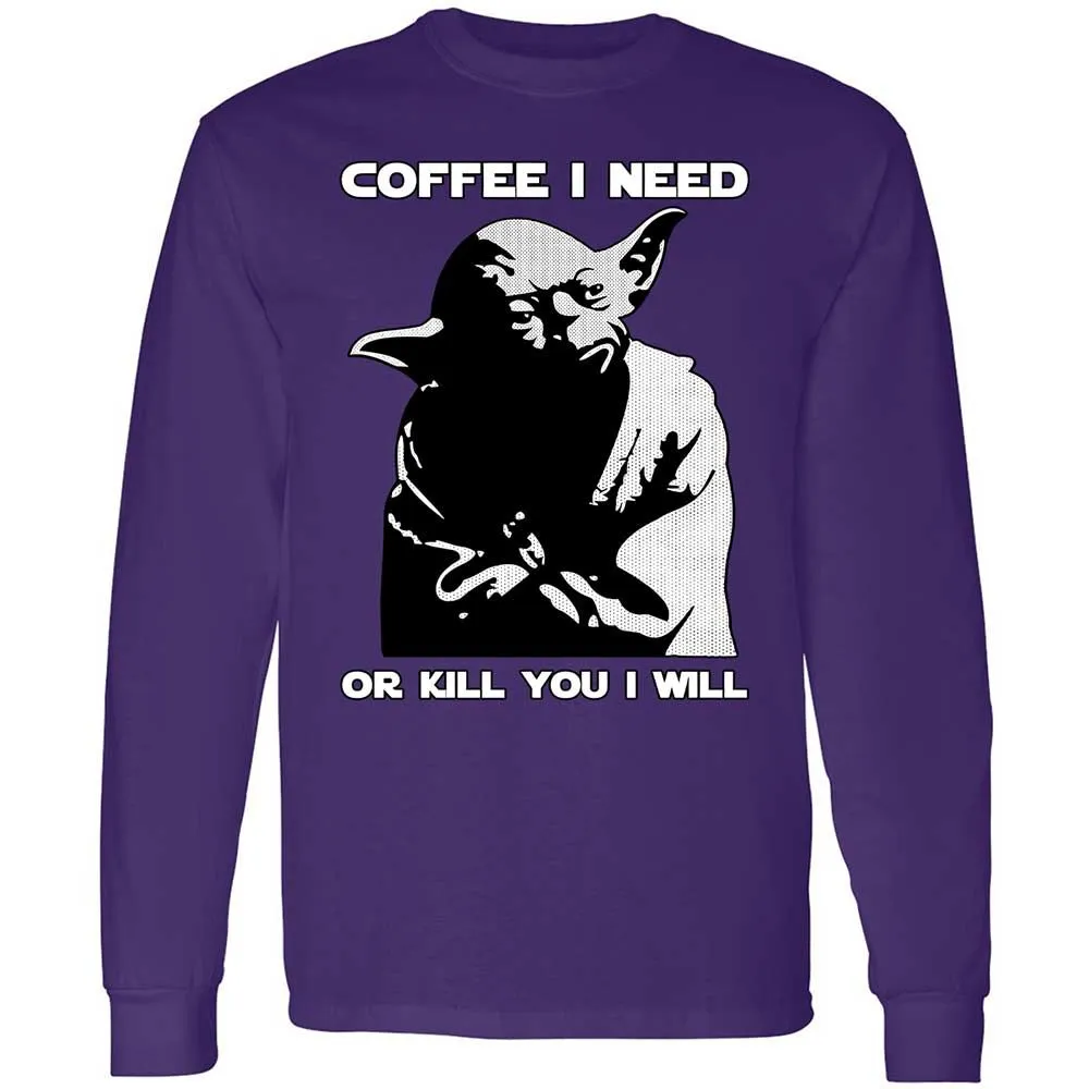 Coffee I Need - Purple - 12