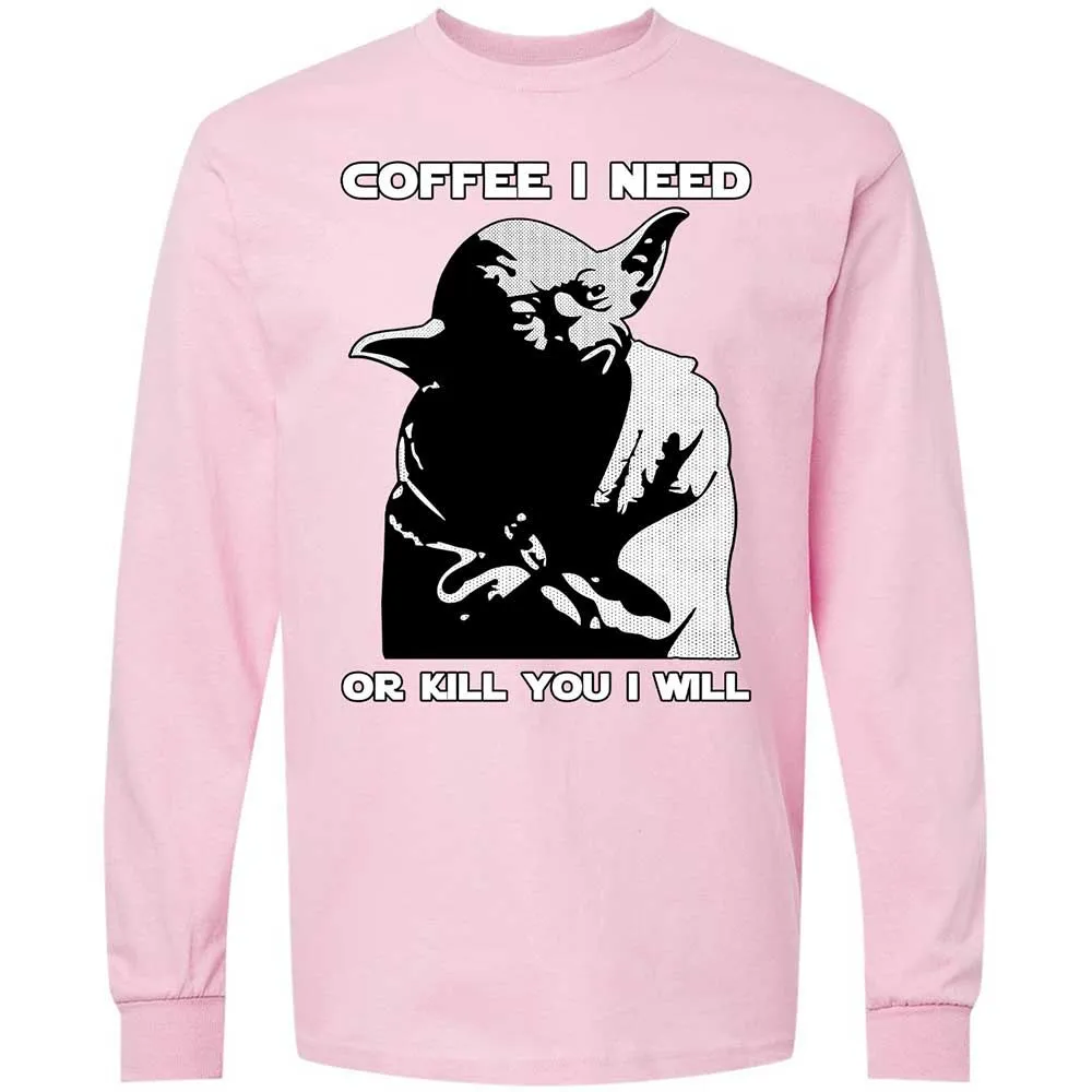 Coffee I Need - Light Pink - 16