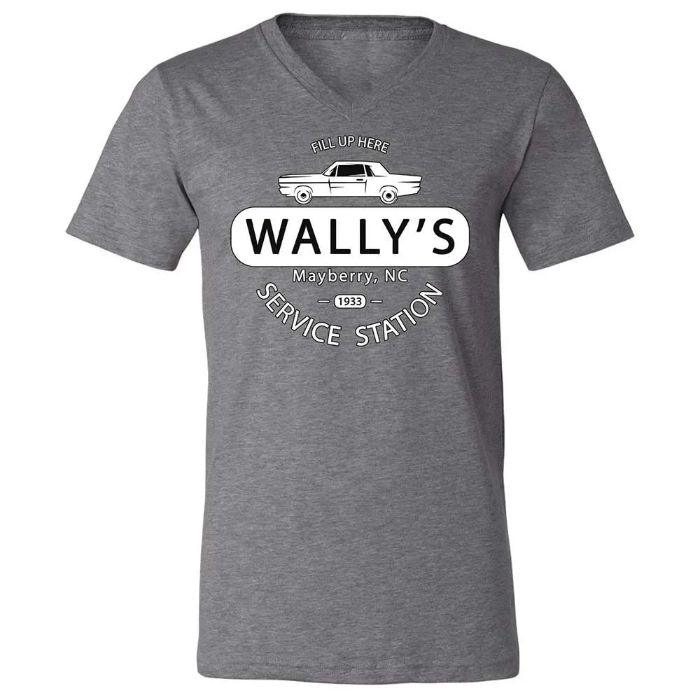 Unisex V-Neck T-Shirt - J6TYQHJC - Deep Heather - 14