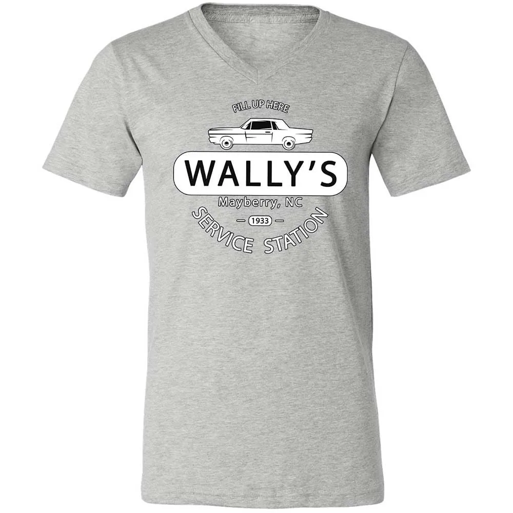 Unisex V-Neck T-Shirt - J6TYQHJC - Athletic Heather - 15