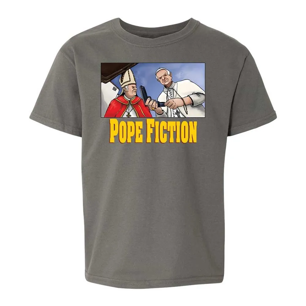 Pope Fiction - Charcoal - 17