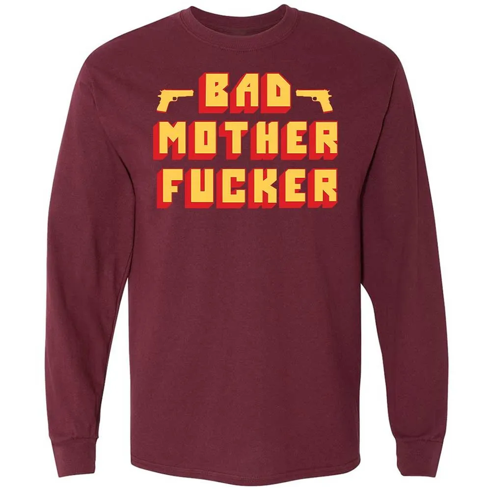 Bad Motherfucker - Maroon - 16