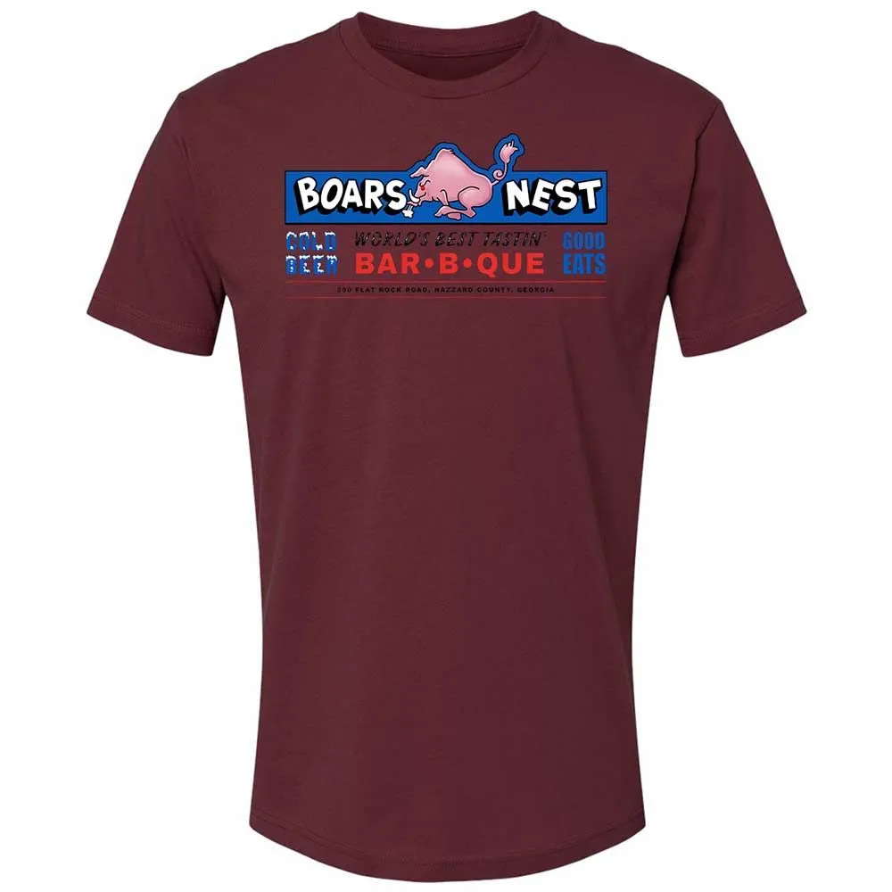 The Boars Nest - Maroon - 19