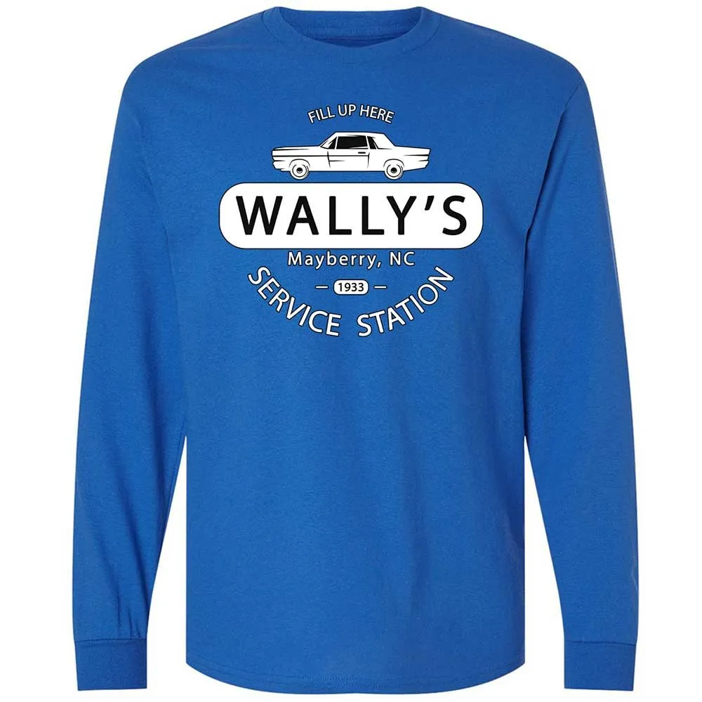Long Sleeve T-Shirt - 7FWUPTQN - Royal - 3