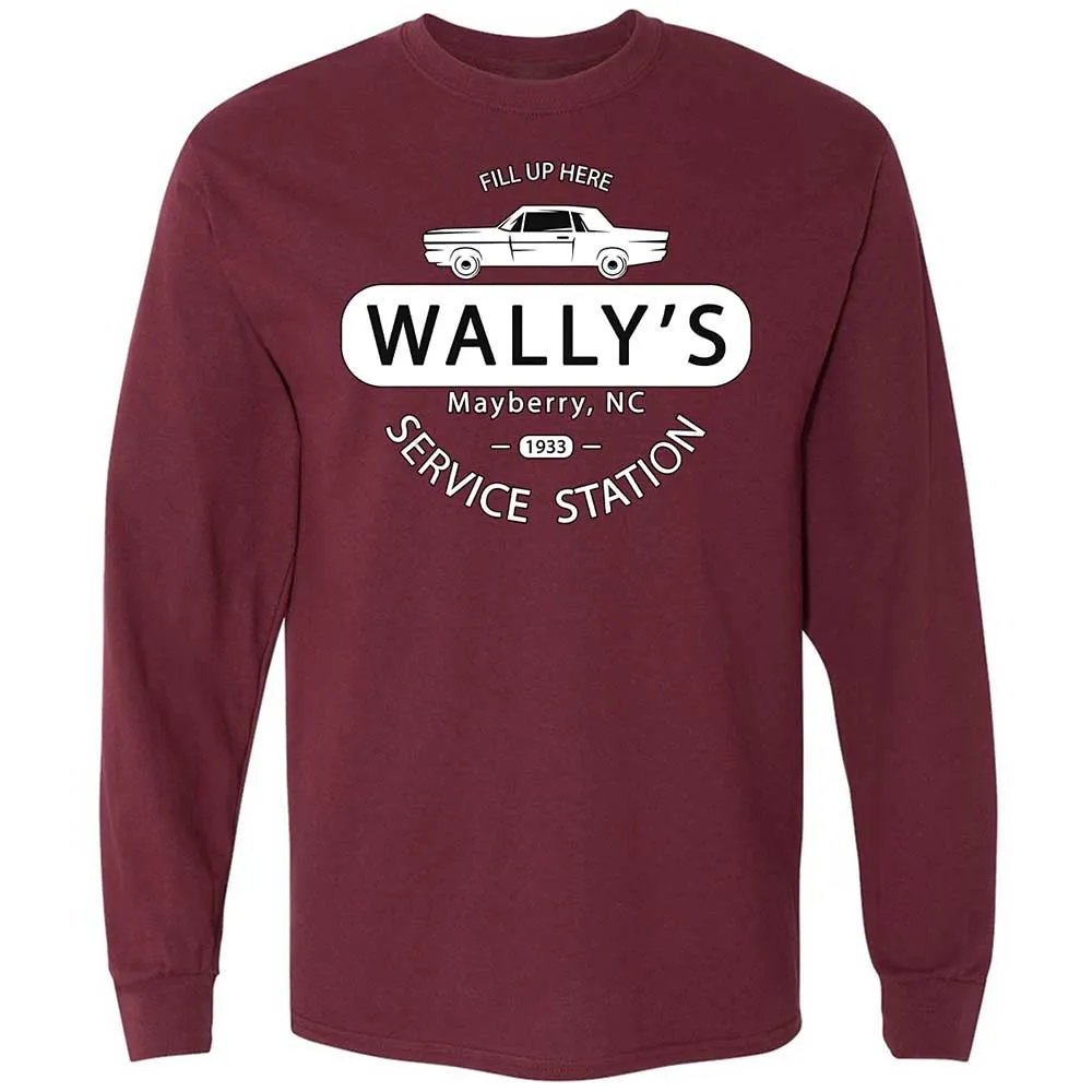 Long Sleeve T-Shirt - 7FWUPTQN - Maroon - 6